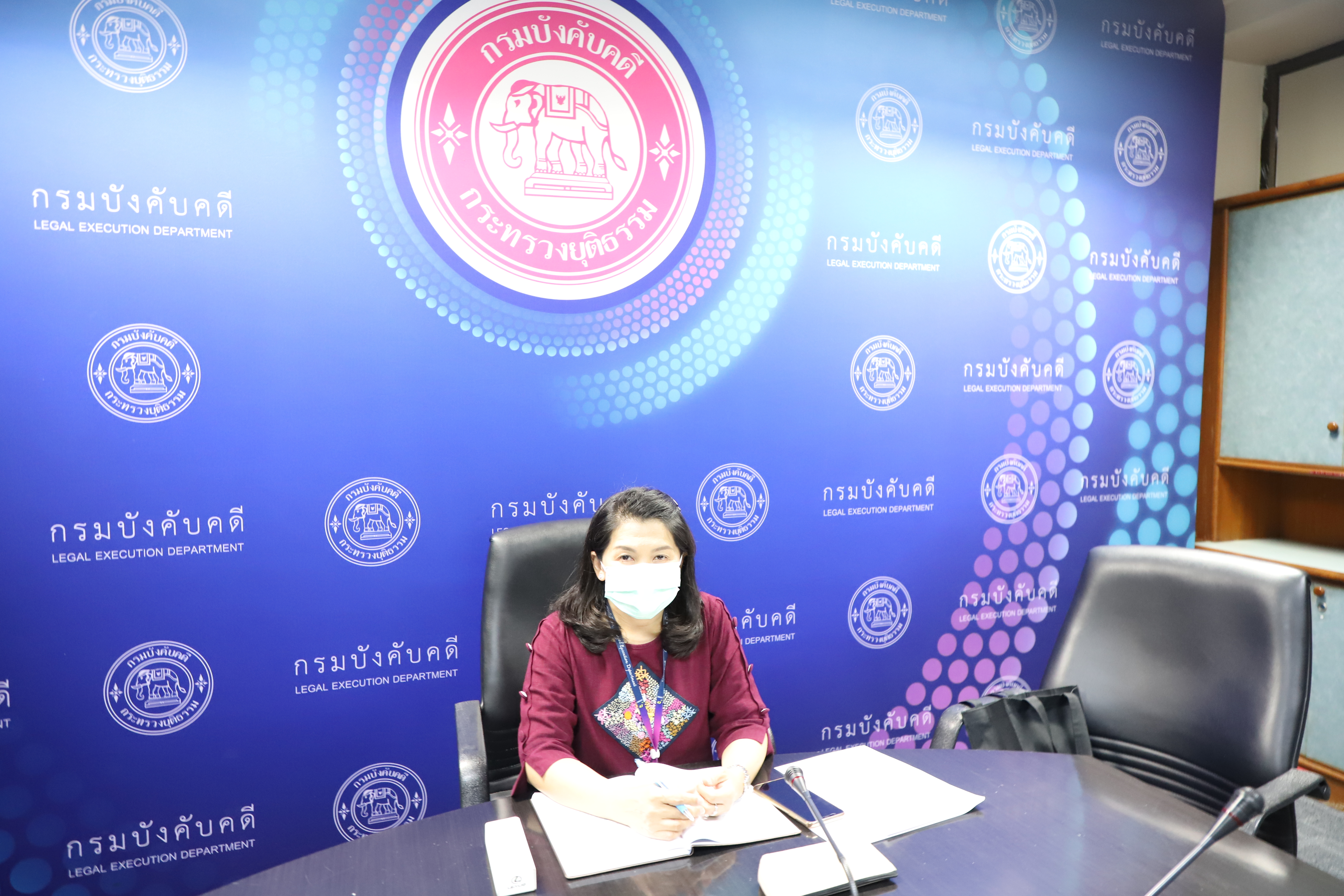 กรมบังคับคดี เข้าร่วมประชุมคณะทำงานจัดงานเนื่องในโอกาสครบรอบการสถาปนากระทรวงยุติธรรม 131 ปี ประจำปี 2565